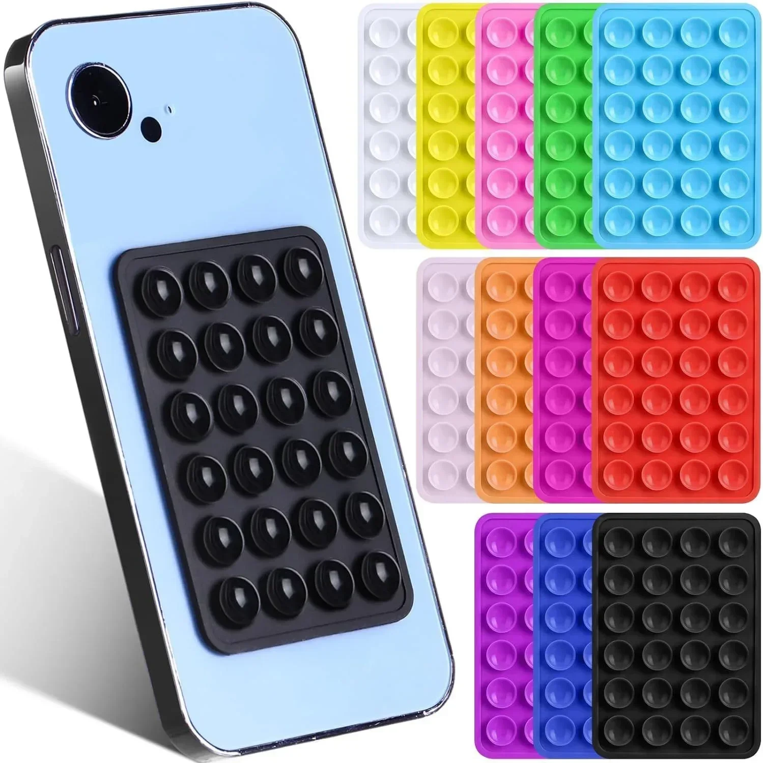 Phone Cases Video - Siliconen zuignap telefoonhouder met dubbelzijdige sterke
