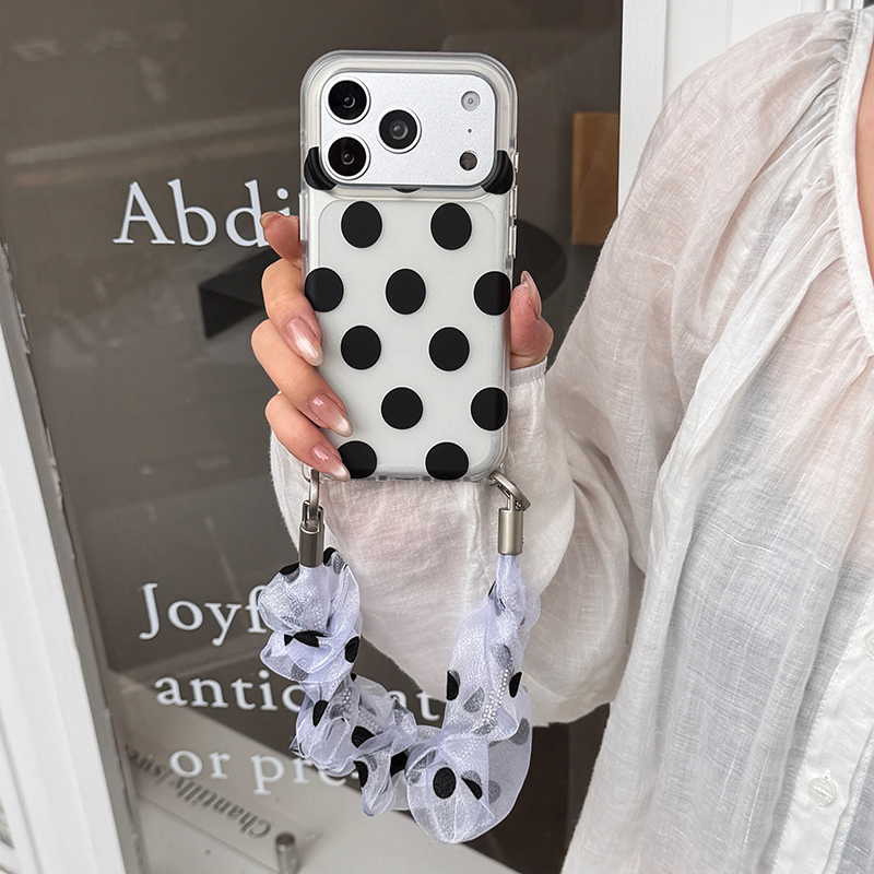 Phone Cases Kawaii - Koreaanse Polka Dot Schattige Telefoonhoesje voor