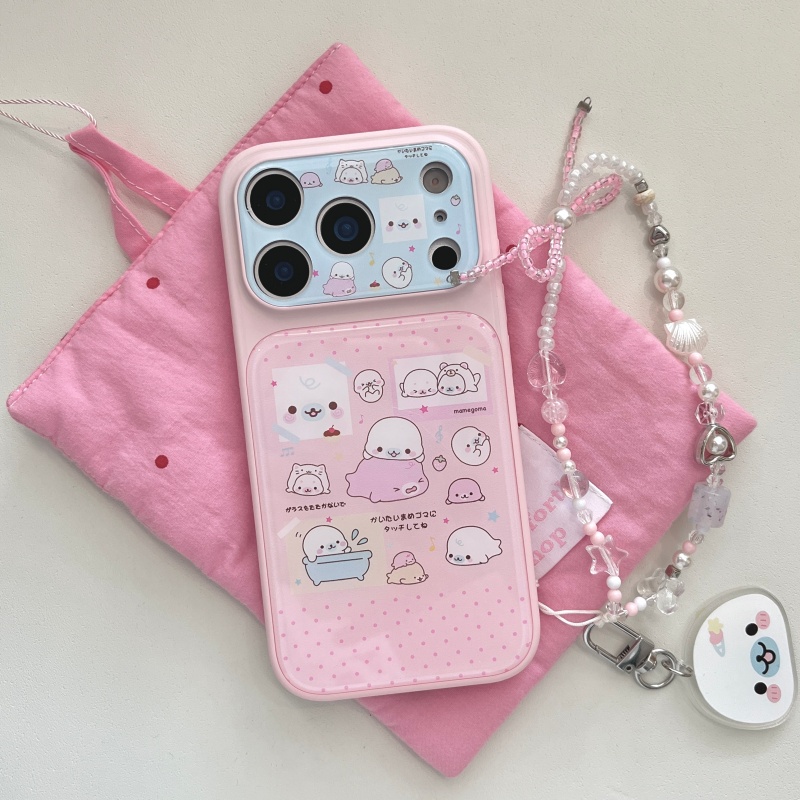 Phone Cases Kawaii - Schattig Koreaans dolfijn telefoonhoesje voor iPhone