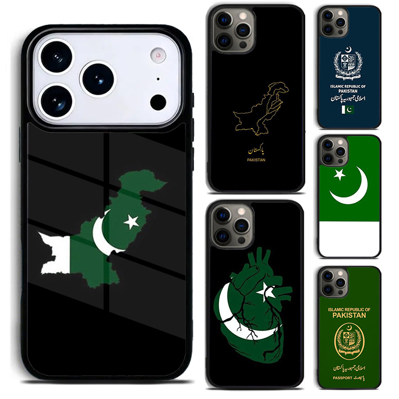 Phone Cases Pakistan - Zachte telefoonhoes met Pakistan vlag voor