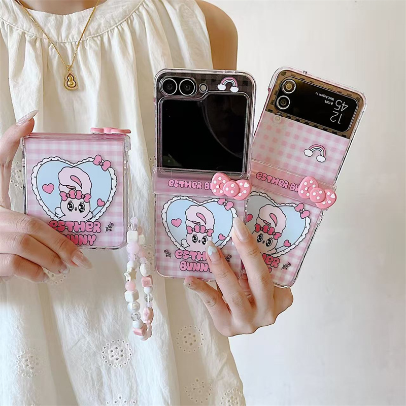Phone Cases Kawaii - Koreaanse Leuke Boog Konijn Telefoon Case