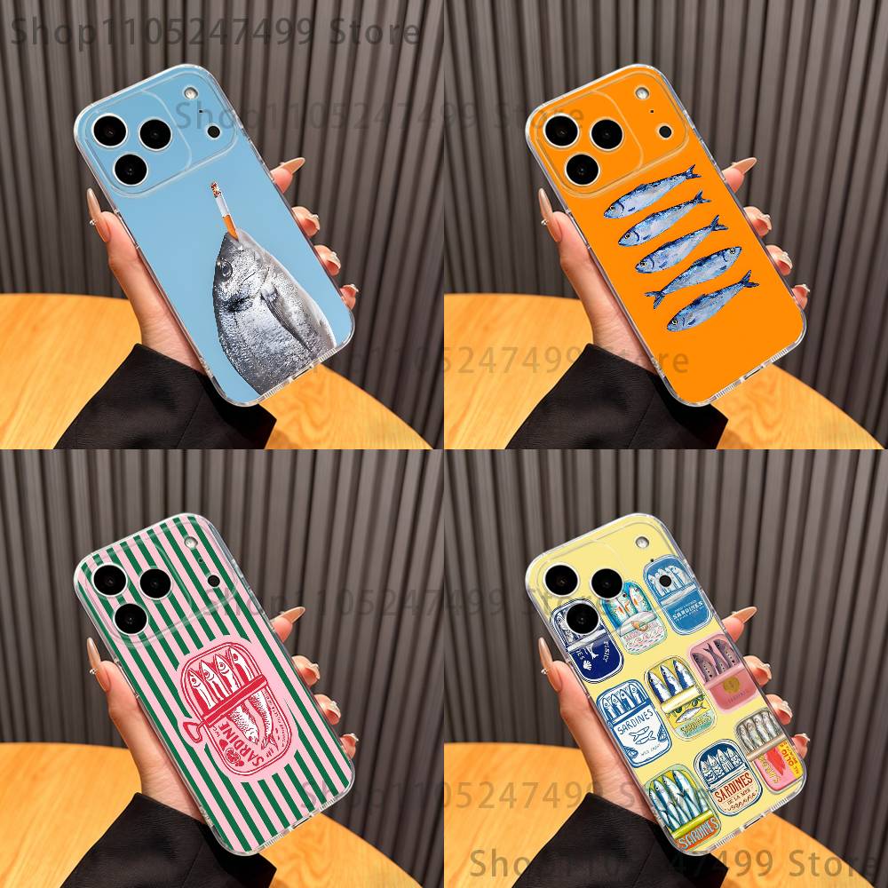 Phone Cases You Can Customize - Sardines blikjes telefoonhoesje voor iPhone 14