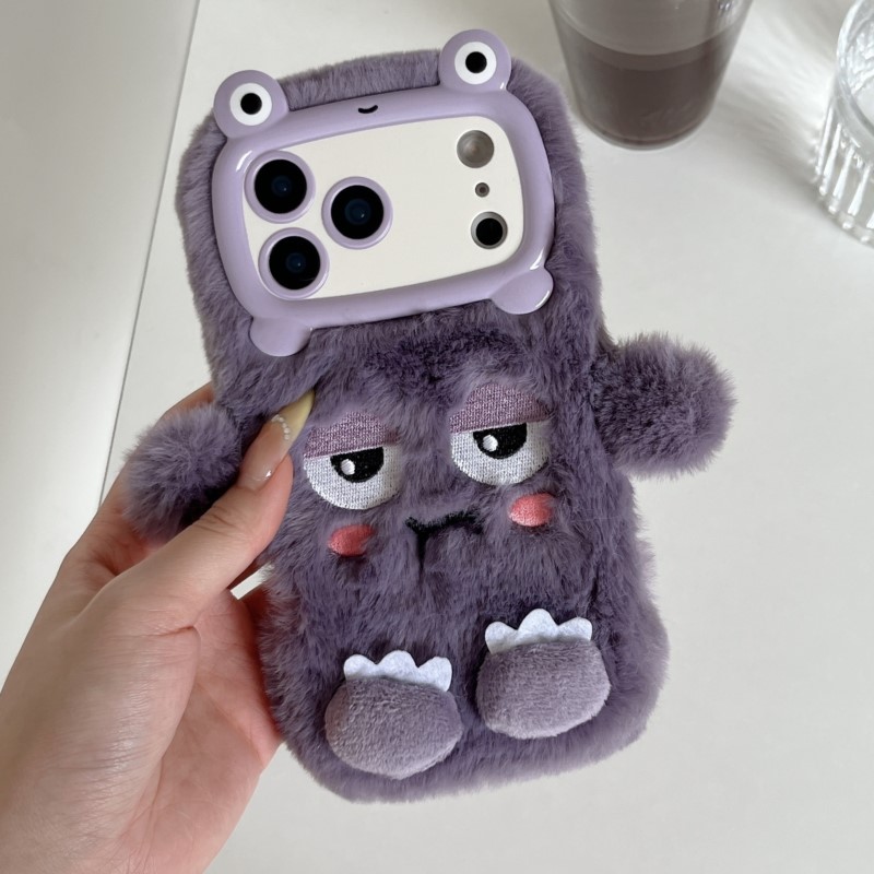 Phone Cases Iphone 16 Pro - Leuke Cartoon Grappige Sluimerende Uitdrukking Telefoonhoesjes