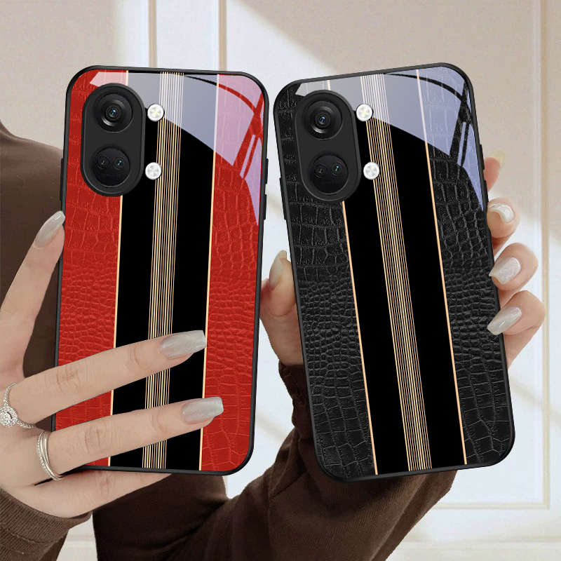 Phone Cases Oneplus - Krokodillenhuid textuur voor OnePlus Nord CE