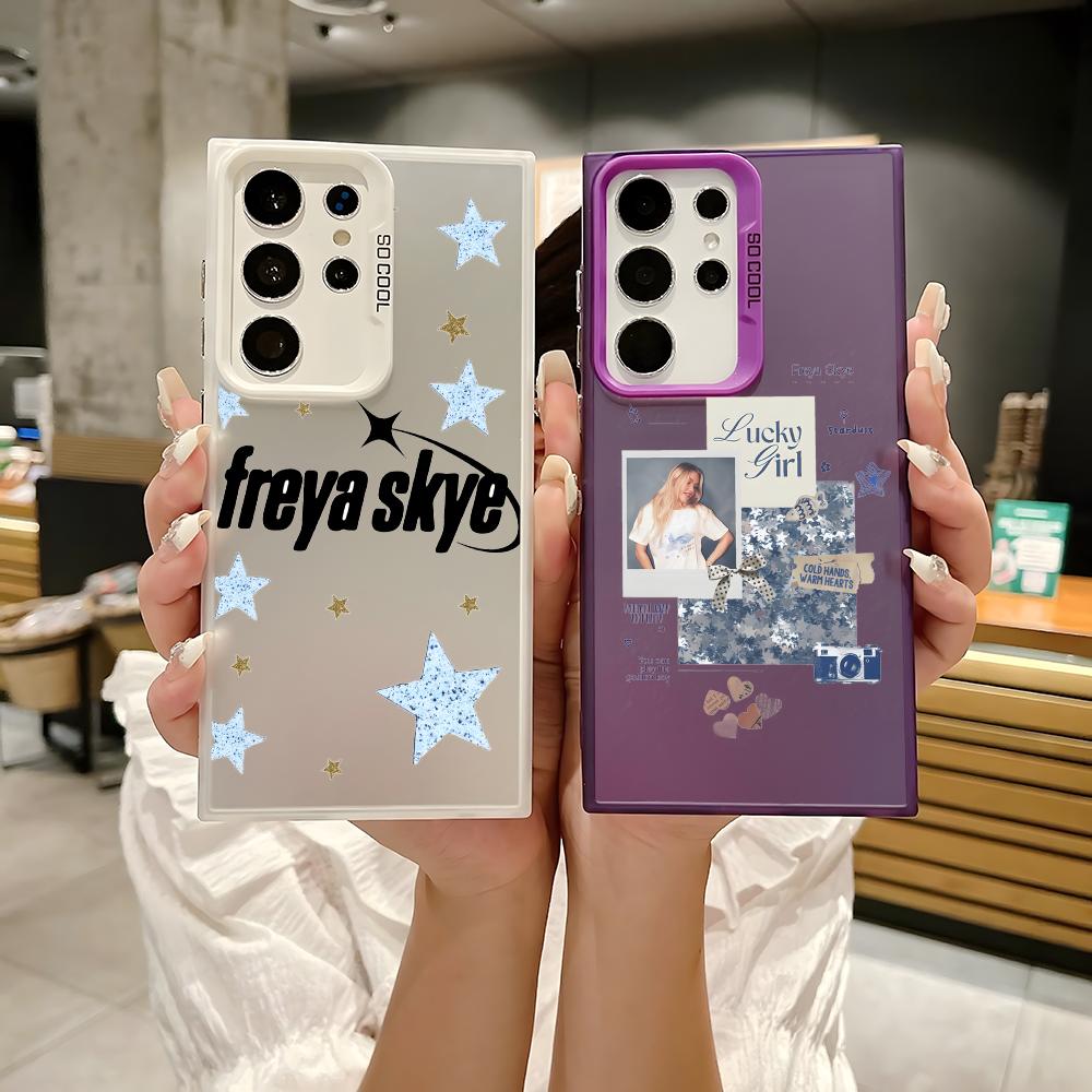 Phone Cases Samsung S25 - Singer F-Freya Skyes Telefoonhoesje voor Samsung