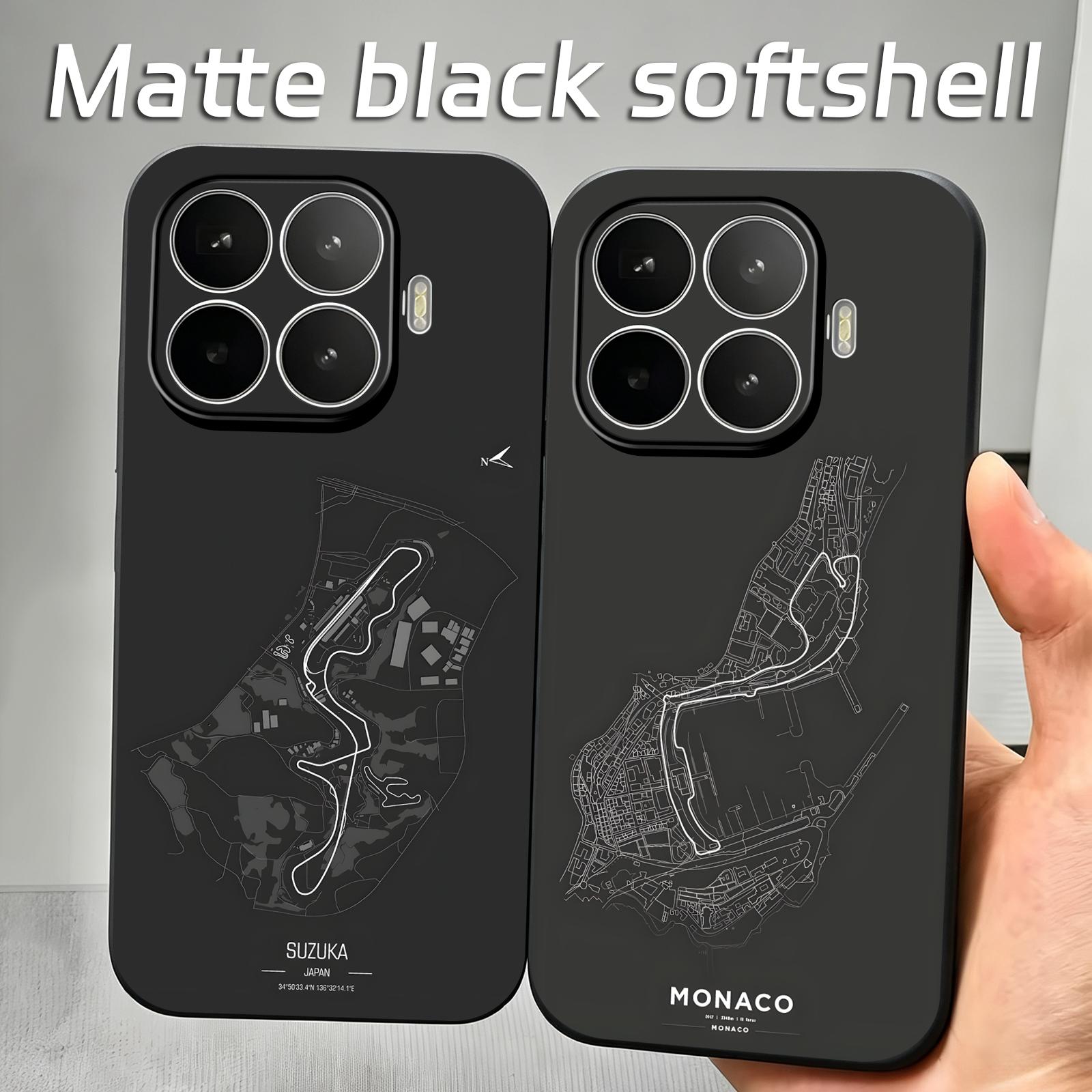 Phone Cases Xiaomi 15T - F1 Race Track Print Telefoonhoesje Voor