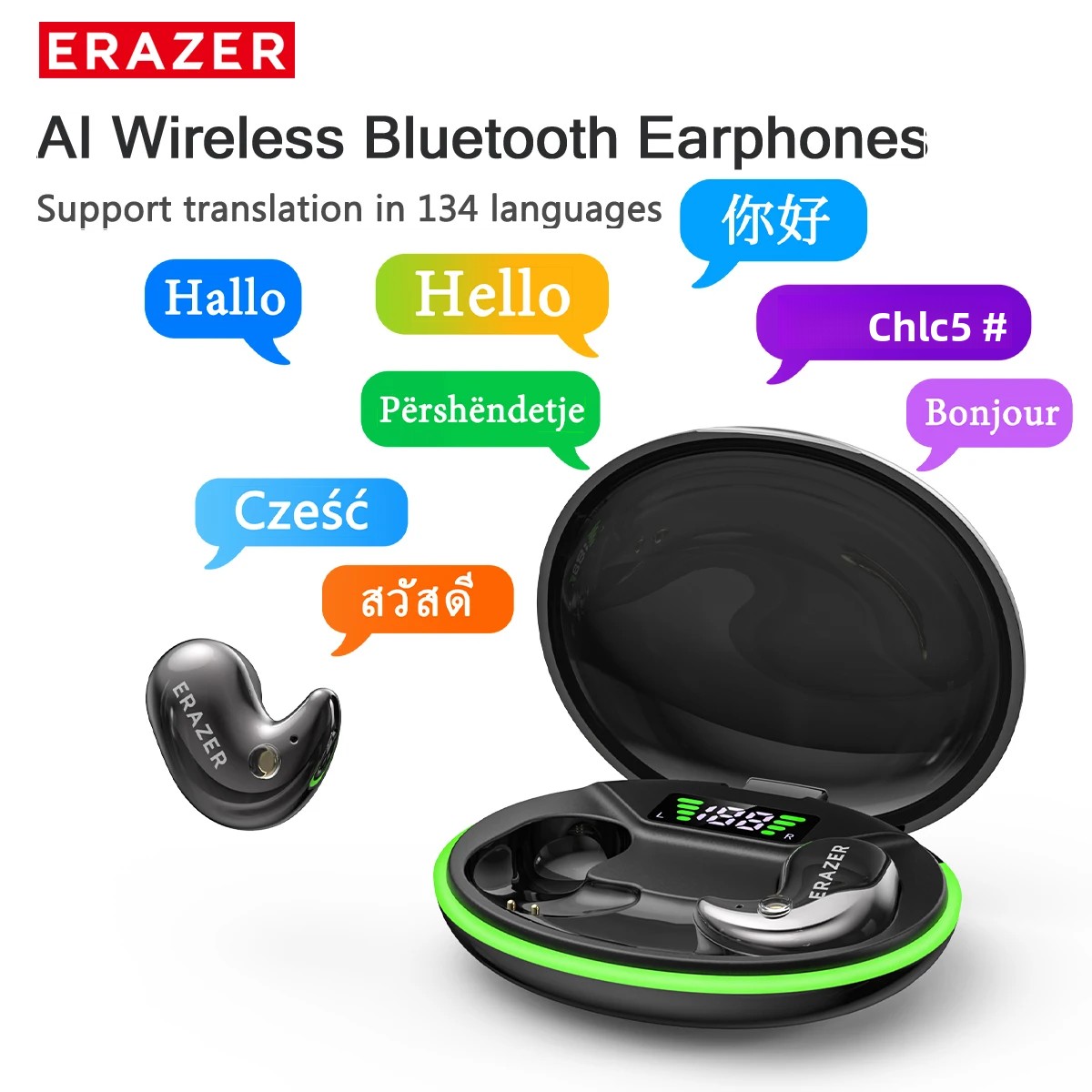 Phone Cases Video - EARZER XF58 In-Ear Bluetooth Hoofdtelefoon Met