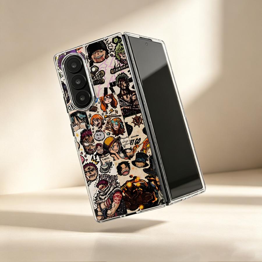 Phone Cases Z Fold 6 - Crew Bond Luffy hoesje voor Samsung