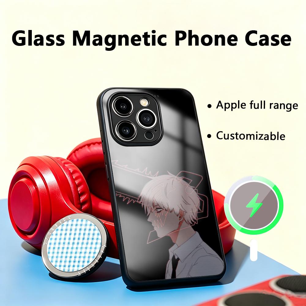 Phone Cases Men - Populaire Anime Chainsaw Man Wallpapers Telefoonhoesje
