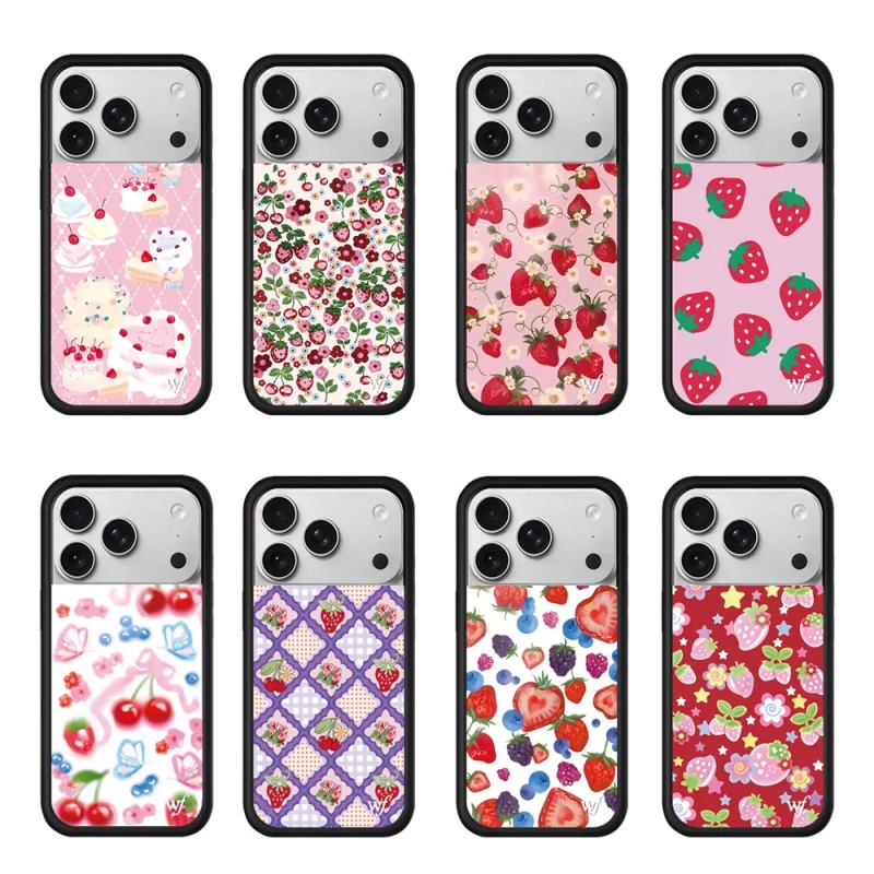 Phone Cases Wildflower - Wildflower Leuke 3D zoete Fruit Aardbei