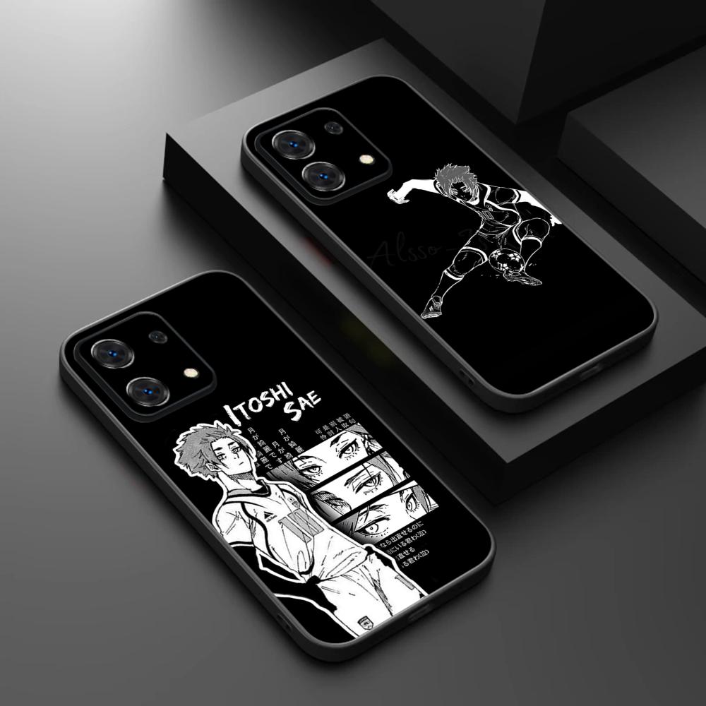 Phone Cases Men - Sae Itoshi Cool Anime Man Patroon