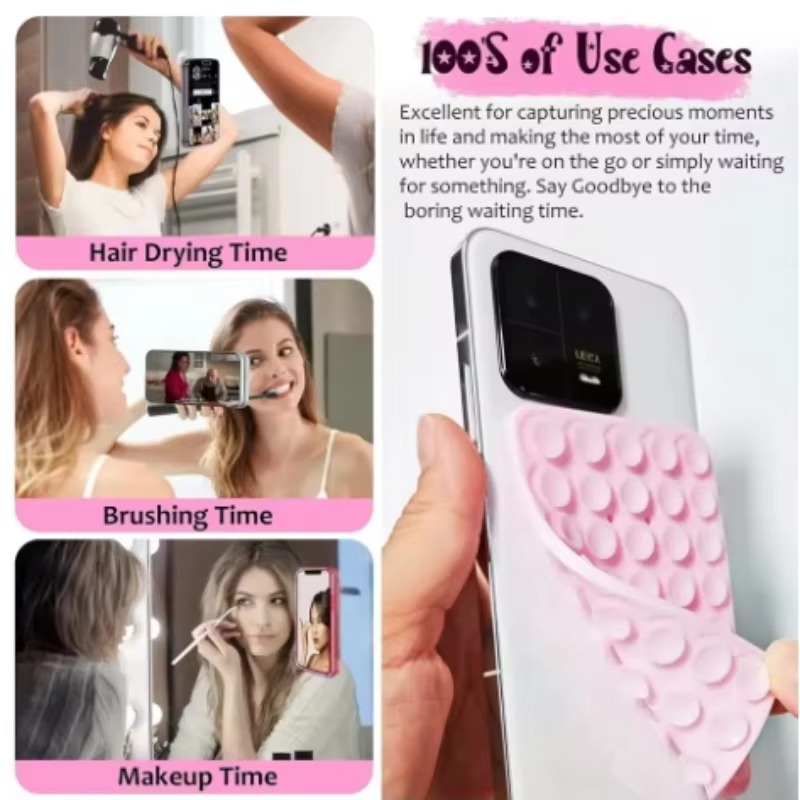 Siliconen zuignap Telefoonhoud - Phone Cases Video recensie en prijs