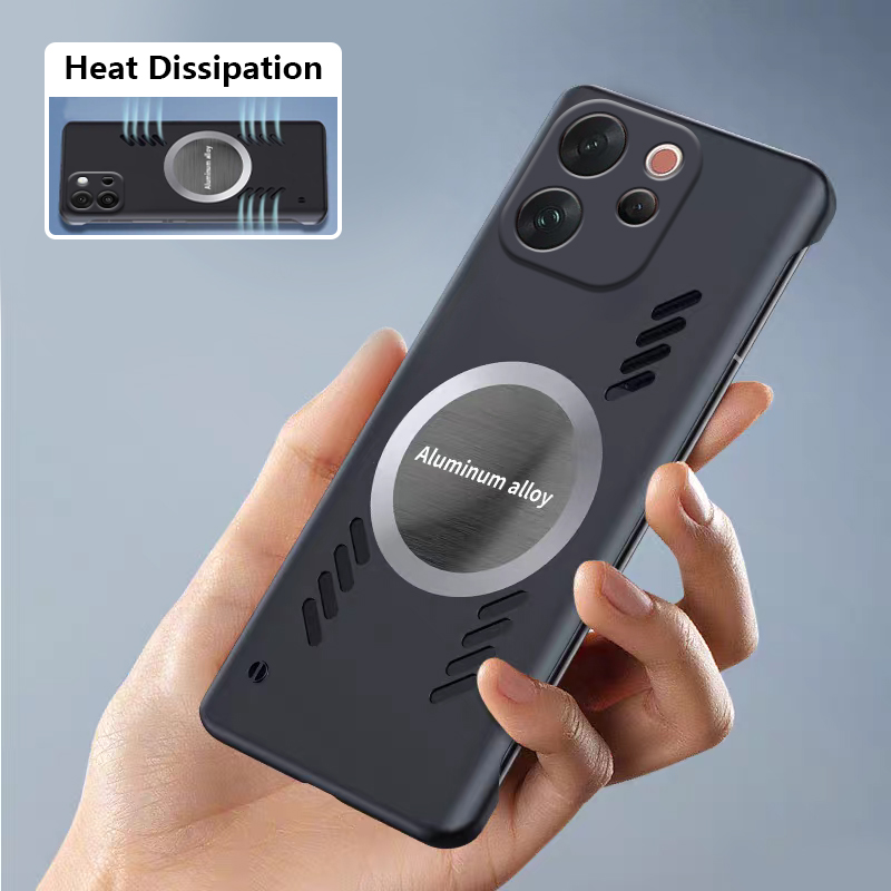 Biruiqu Voor VIVO V70 Bezel-lo - Heat Dissipation Case recensie en prijs