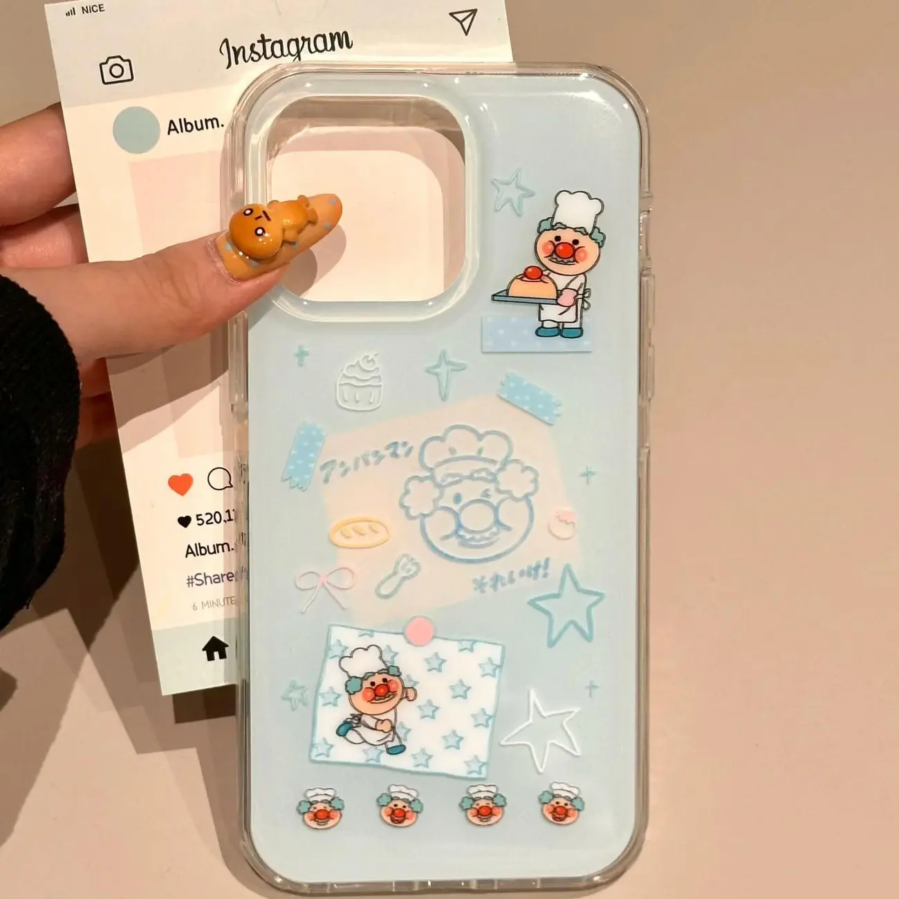 Koreaanse Ins Blue Chef Oude M - Phone Cases Men recensie en prijs
