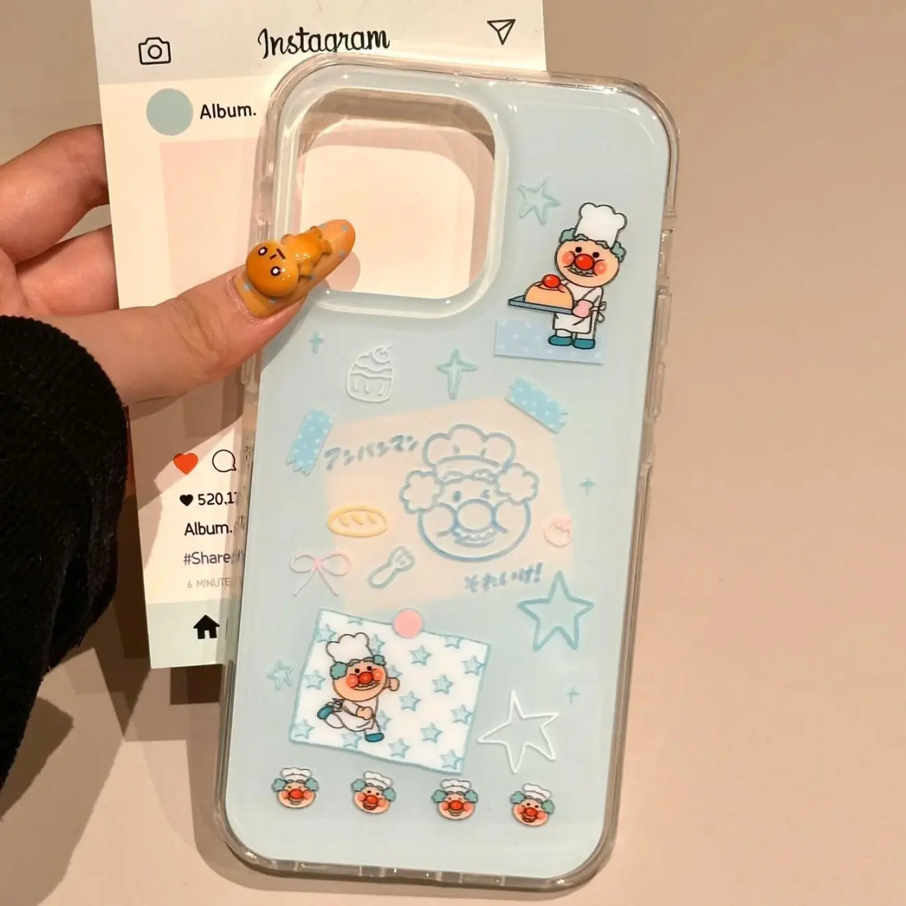 Koreaanse Ins Blue Chef Oude M - Phone Cases Men recensie en prijs