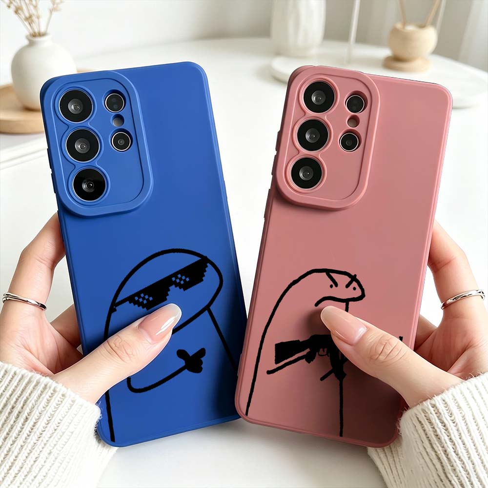 Cartoon Line Man siliconen hoe - Phone Cases Men recensie en prijs