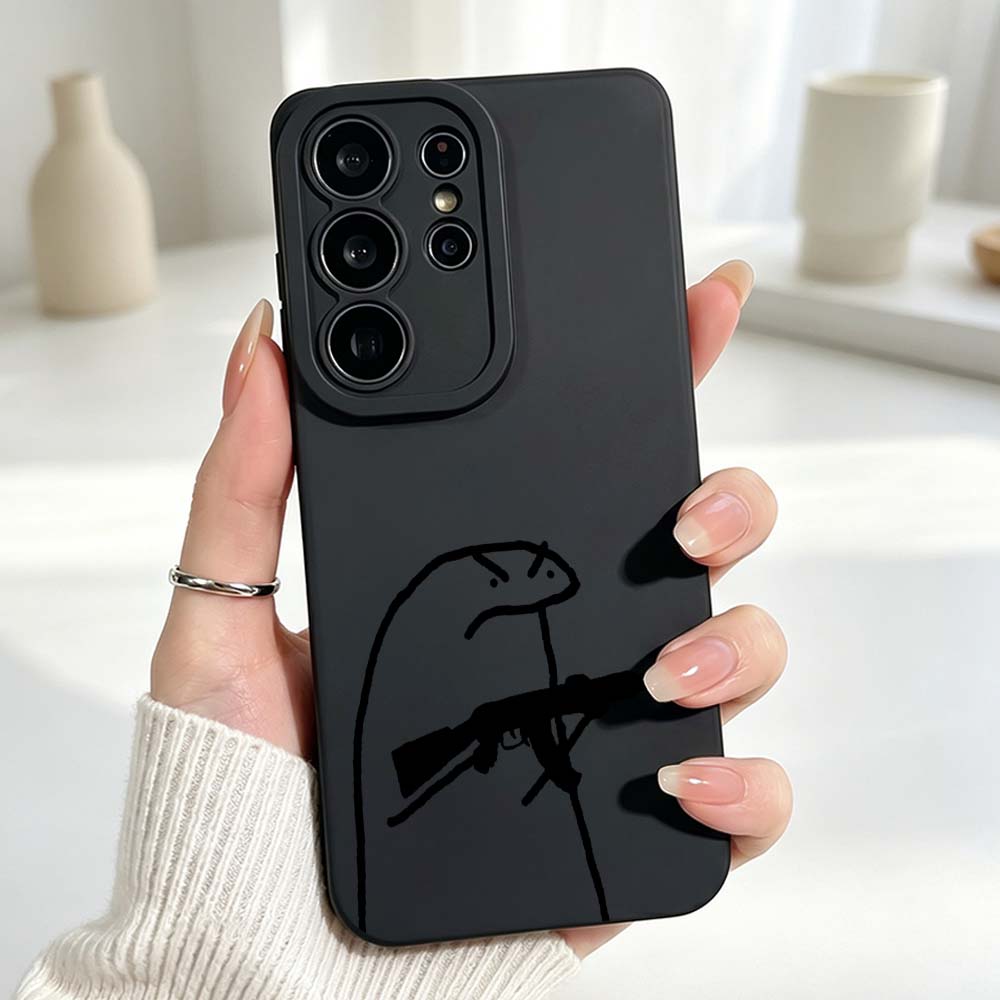 Cartoon Line Man siliconen hoe - Phone Cases Men recensie en prijs