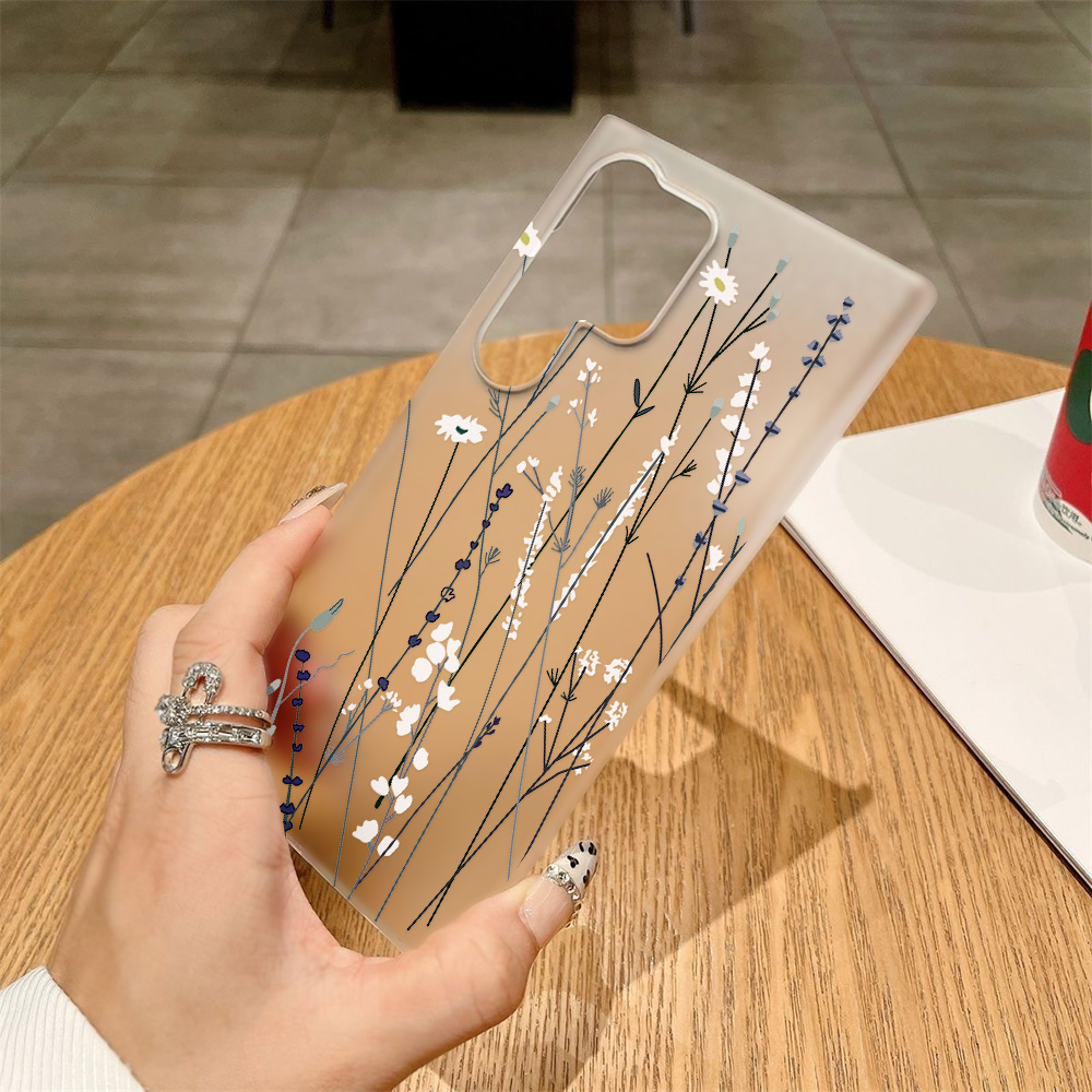 Matte telefoonhoesje voor Sams - Phone Cases Wildflower recensie en prijs