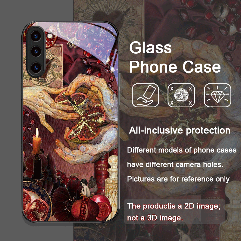 Luxe Granaatappel Bloem Patroo - Phone Cases Samsung S25 recensie en prijs