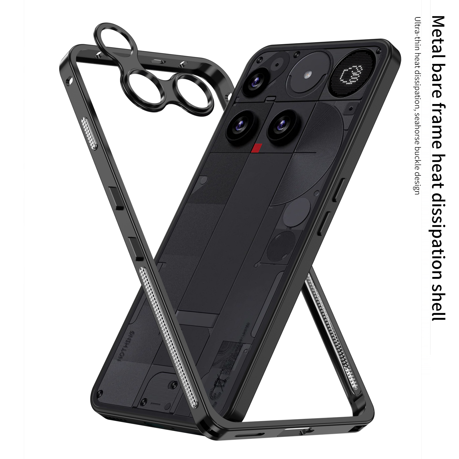 Aluminium Frame Telefoon Case  - Heat Dissipation Case recensie en prijs
