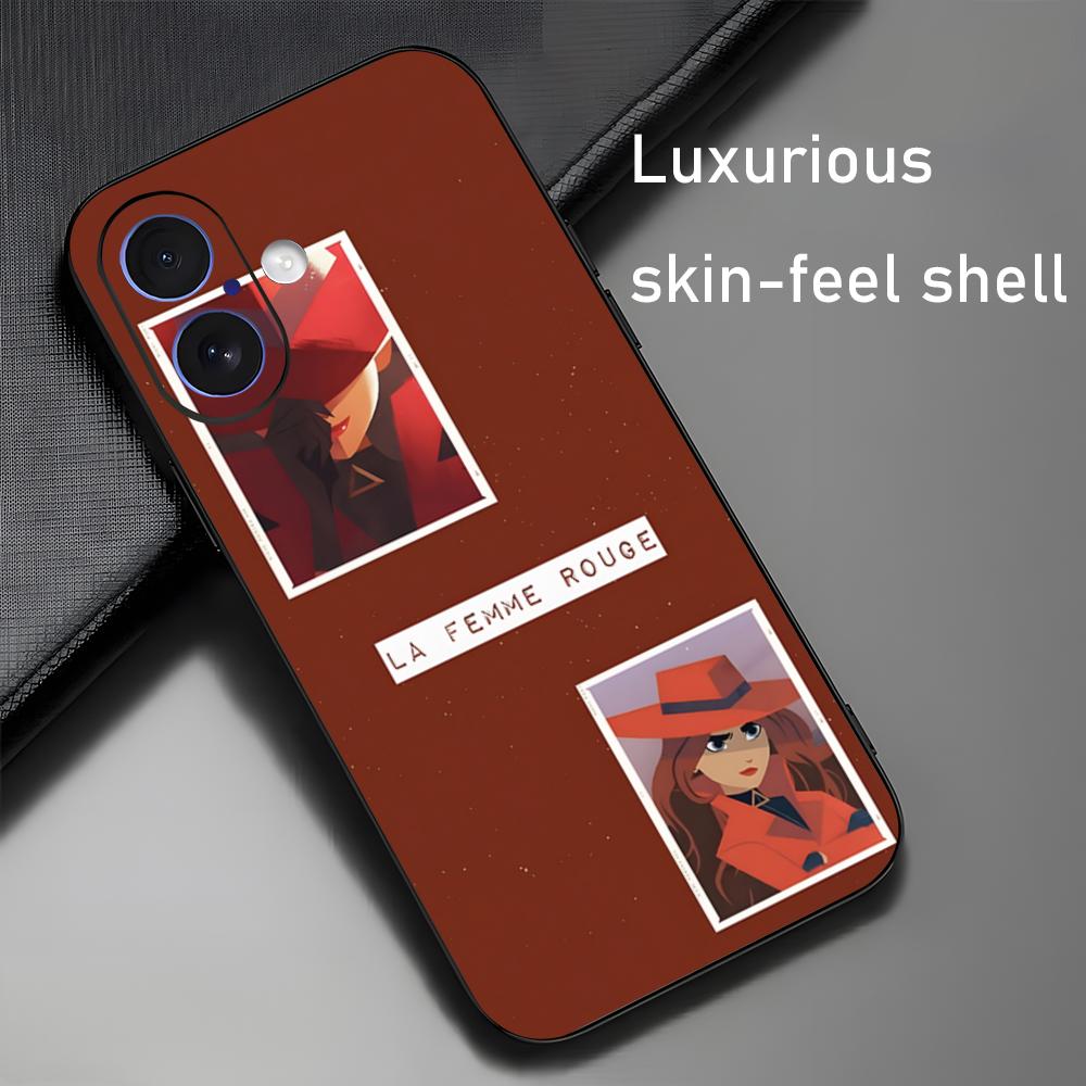 Hot Carmen Sandiego Cartoon Te - Phone Cases Iphone 16 Pro recensie en prijs