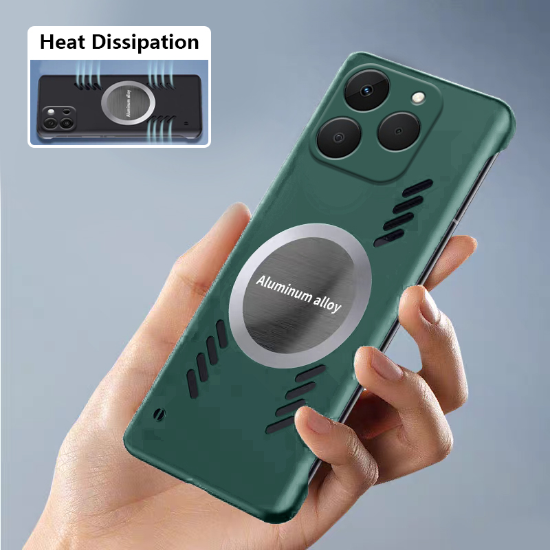 Biruiqu hoesje voor Realme 15T - Heat Dissipation Case recensie en prijs