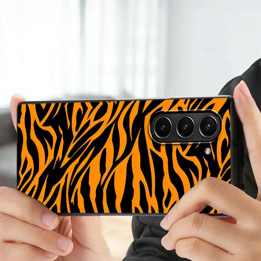 Zebra Gestreepte Zonnebloem Te - Phone Cases Z Fold 6 recensie en prijs