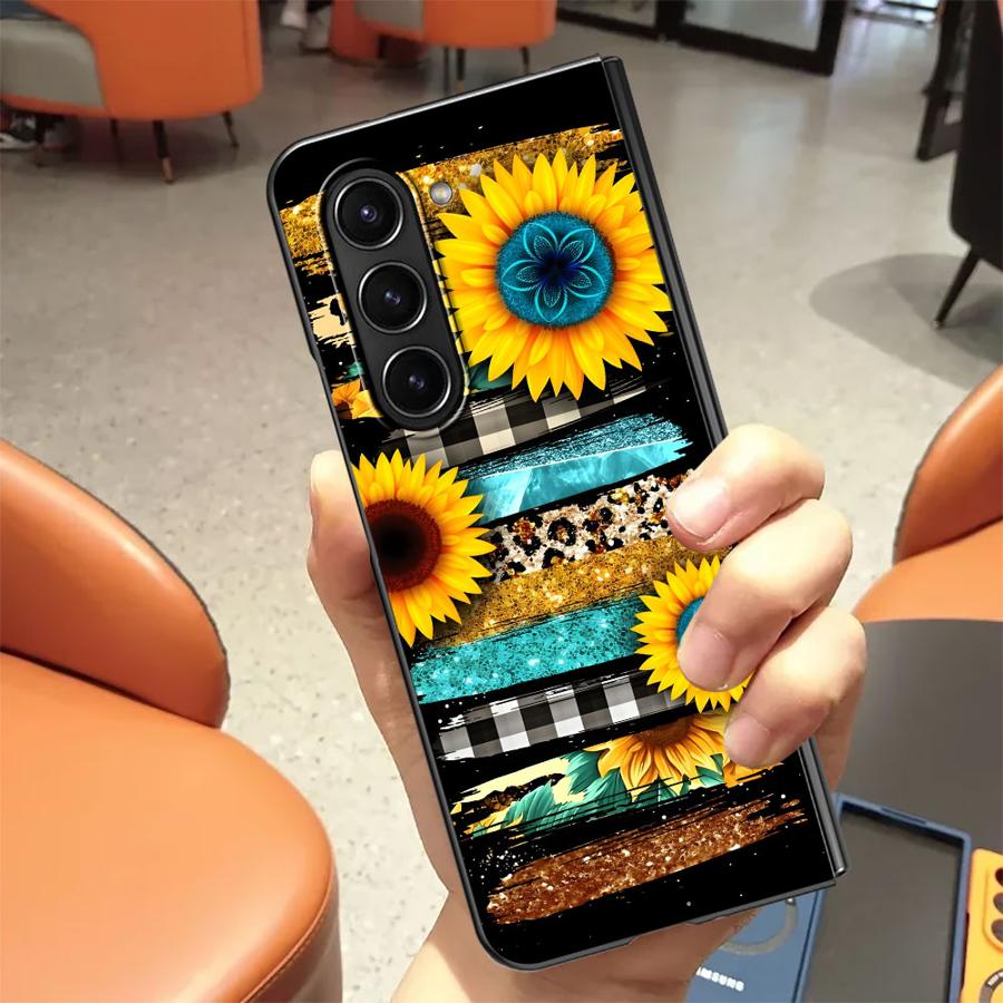 Zebra Gestreepte Zonnebloem Te - Phone Cases Z Fold 6 recensie en prijs