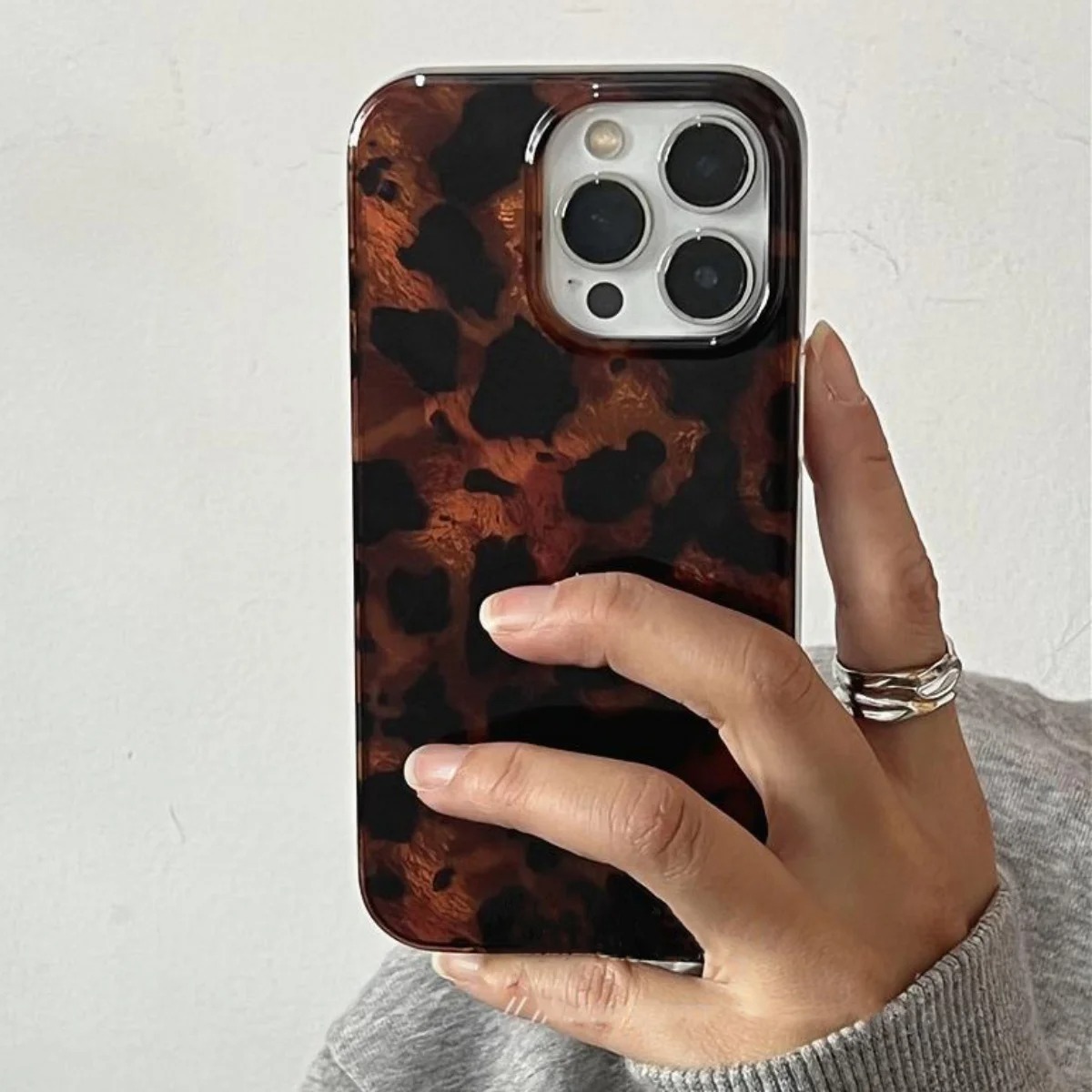 Retro Amber Textuur Laser Tele - Phone Cases Iphone 16 Pro recensie en prijs