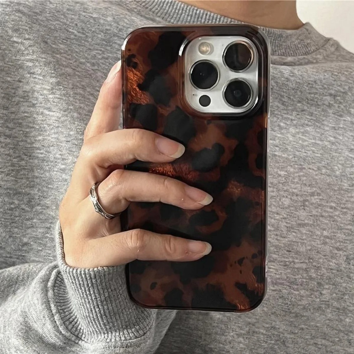 Retro Amber Textuur Laser Tele - Phone Cases Iphone 16 Pro recensie en prijs