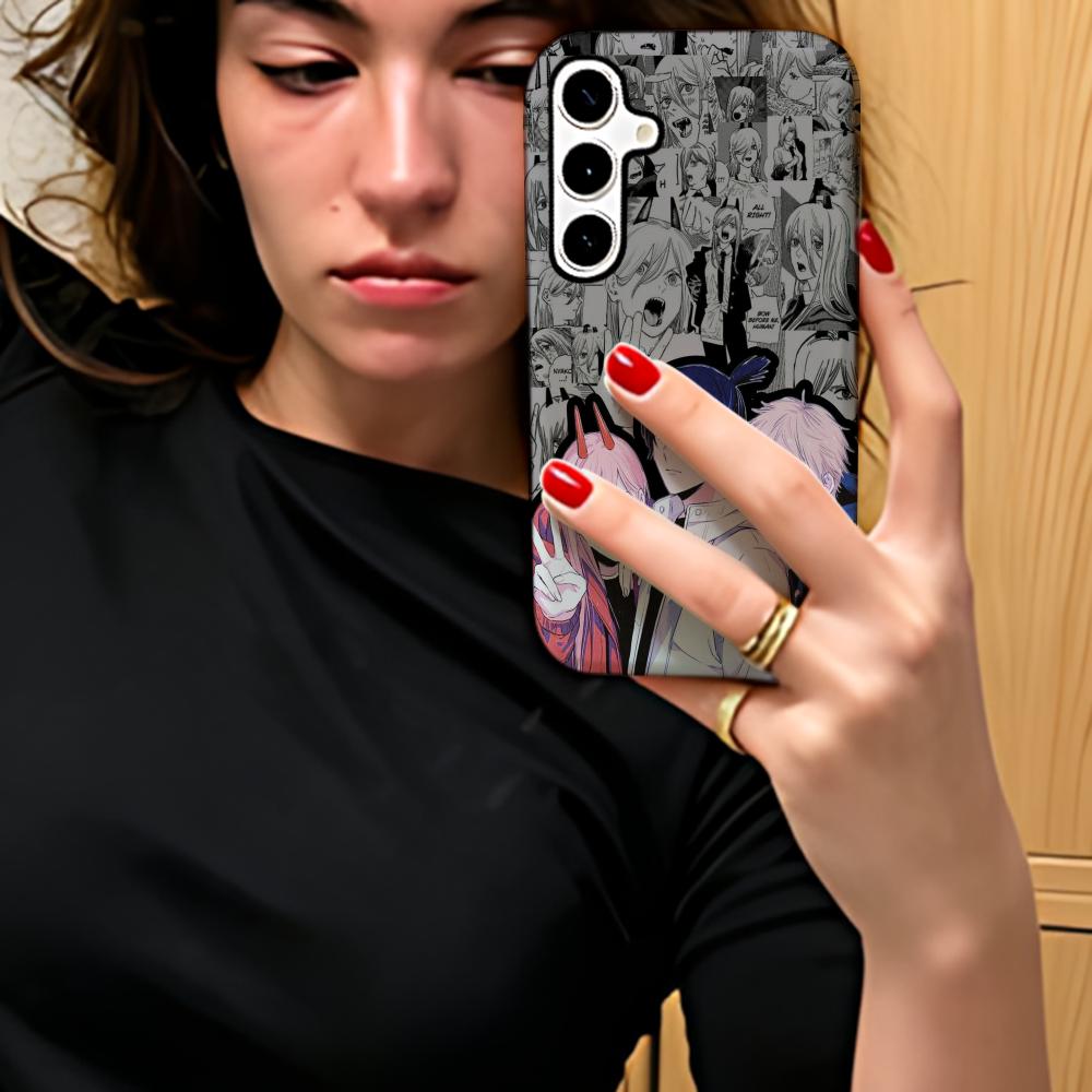 Anime Chainsaw Man patroon hot - Phone Cases Men recensie en prijs