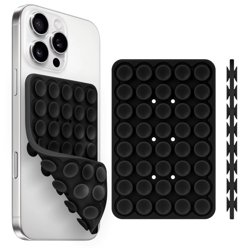 3 stuks siliconen zuignap tele - Phone Cases Video recensie en prijs