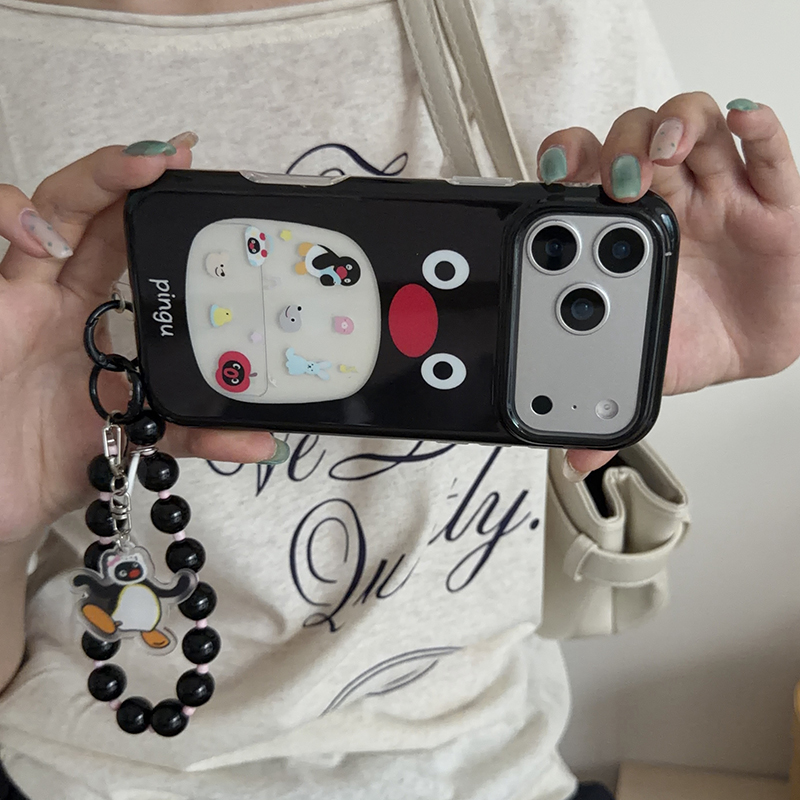 Schattige Koreaanse pinguïn te - Phone Cases Kawaii recensie en prijs