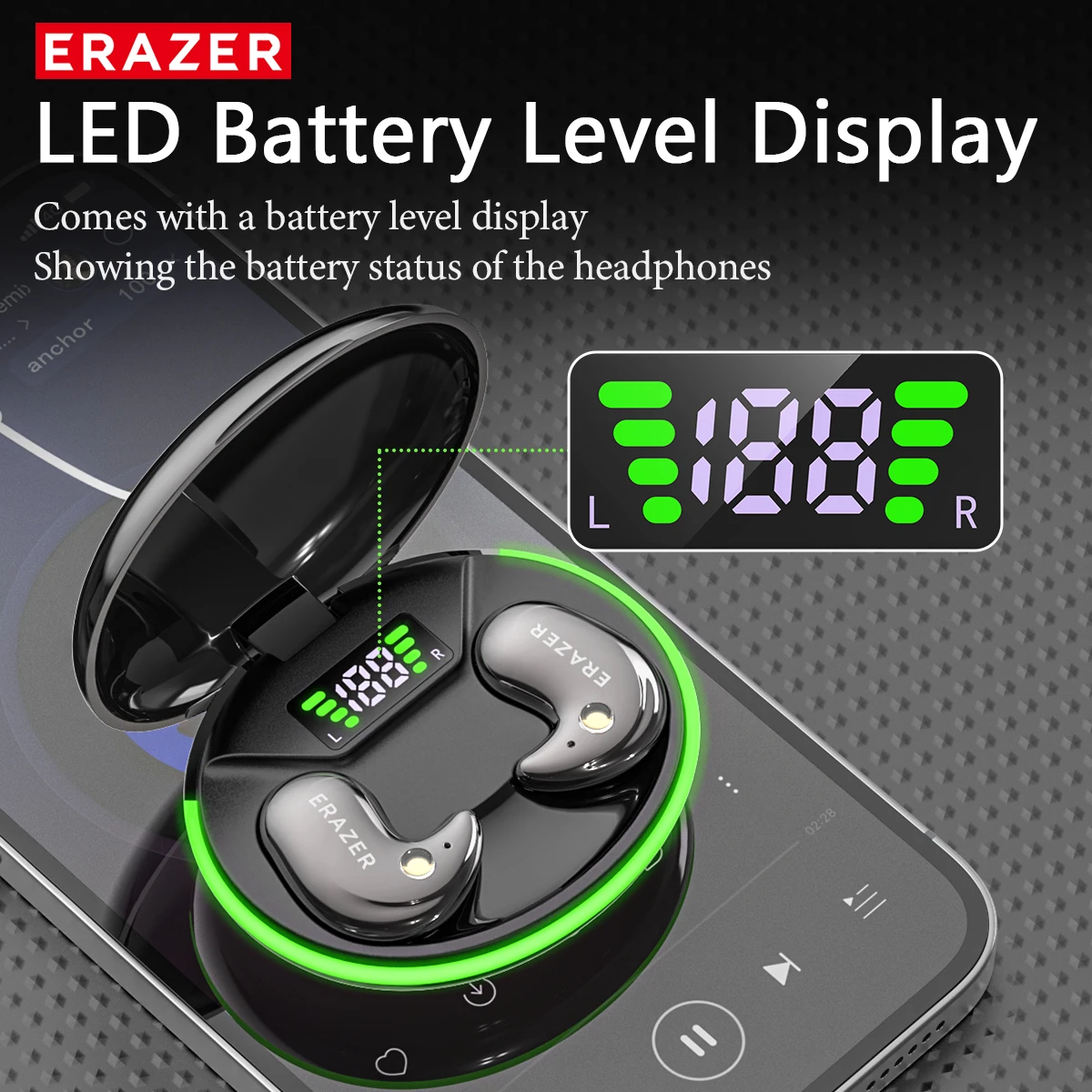EARZER XF58 In-Ear Bluetooth H - Phone Cases Video recensie en prijs