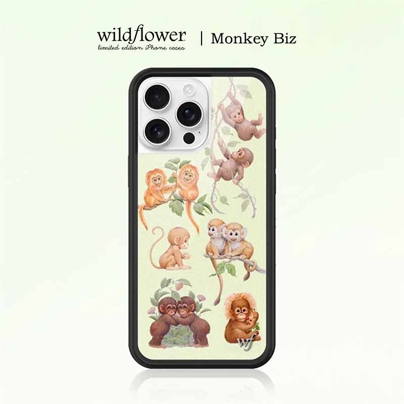 Wildflower INS Monkey Biz Tele - Phone Cases Wildflower recensie en prijs
