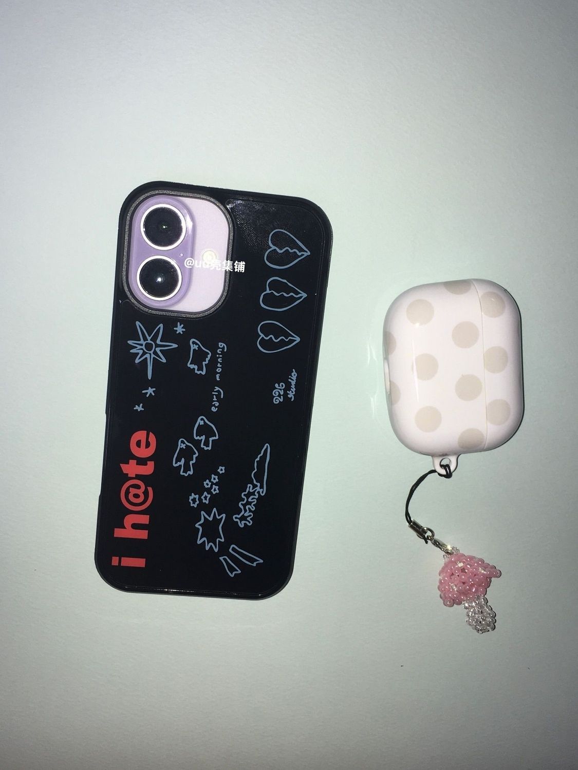 Retro Engel Liefde Schilderij  - Phone Cases Kawaii recensie en prijs