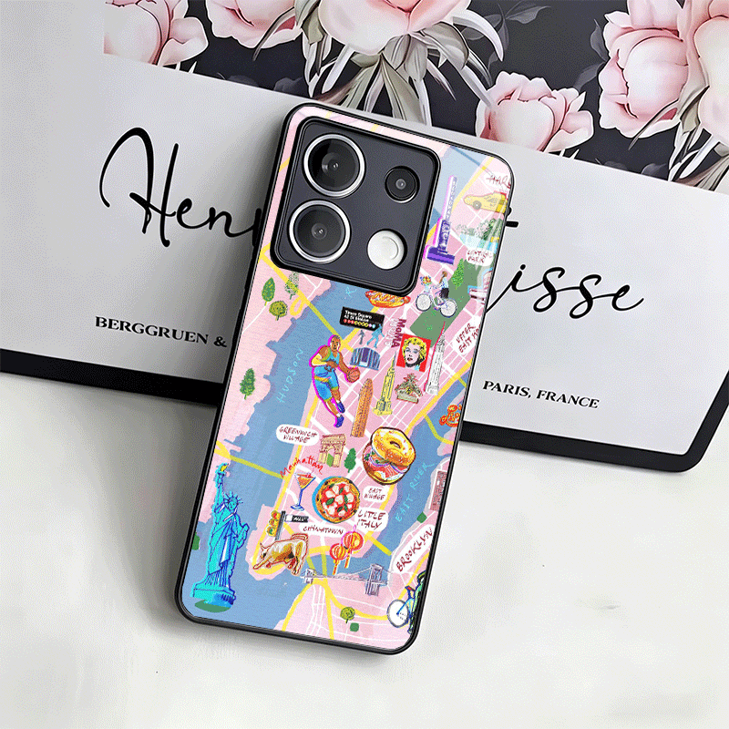 NYC New York City Glazen Telef - Phone Cases York recensie en prijs