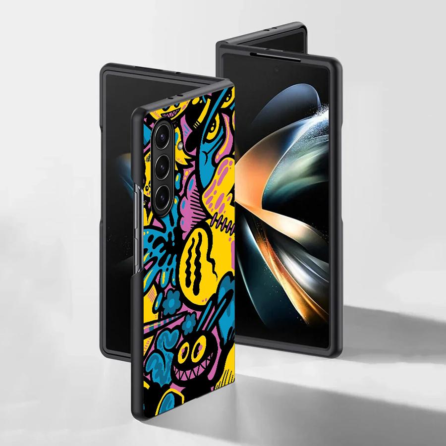 Cartoon Graffiti Ontwerp Case  - Phone Cases Z Fold 6 recensie en prijs