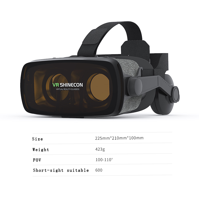 VR Shinecon Casque Viar 3D Bri - Phone Cases Video recensie en prijs
