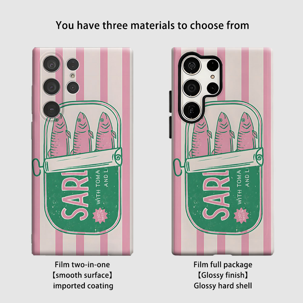 Vintage sardineblikje hoesje v - Phone Cases You Can Customize recensie en prijs