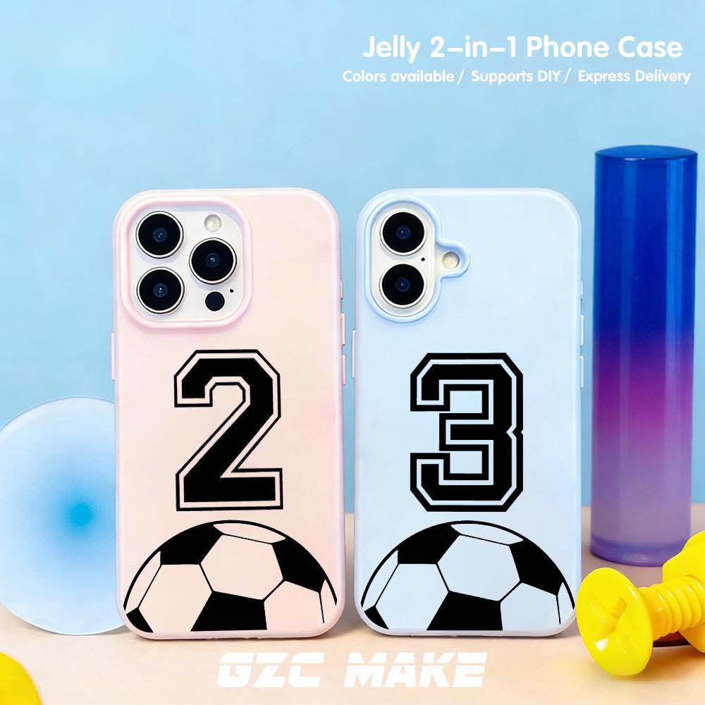 Voetbal nummers kunnen worden  - Phone Cases You Can Customize recensie en prijs