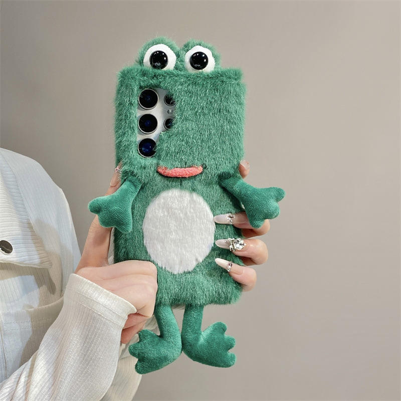 Pluche Kikker Telefoonhoesje,  - Phone Cases Samsung S25 recensie en prijs
